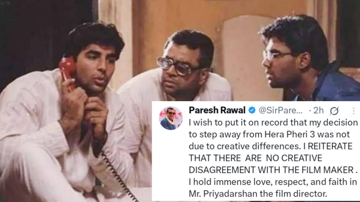 परेश रावल ने क्यों छोड़ी ‘हेरा फेरी 3’? प्रशंसकों में मायूसी, जानें पूरा मामला