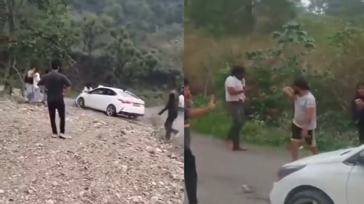 उत्तराखंड: शराब के नशे में धुत युवकों ने किय हंगामा, देखें वीडियो