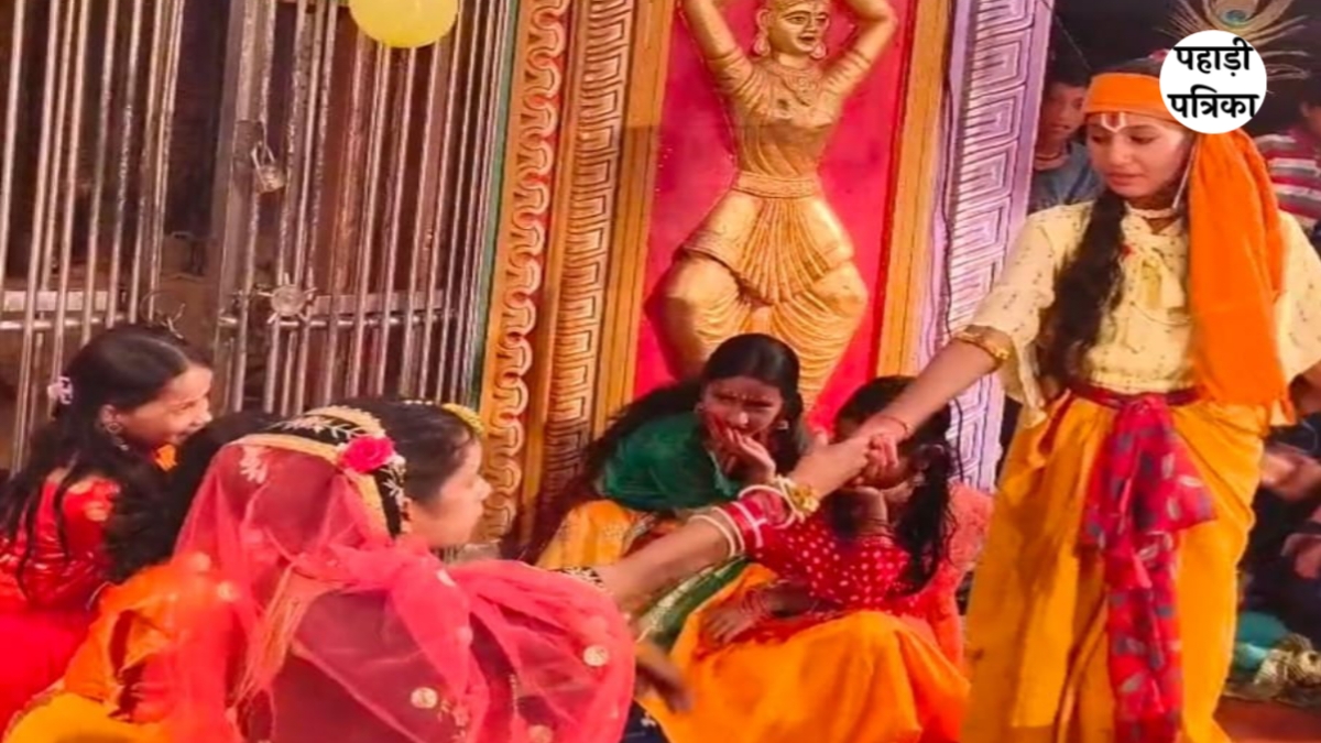 किशनपुर में श्रीकृष्ण जन्माष्टमी पर दही हांडी का उत्साहपूर्ण आयोजन