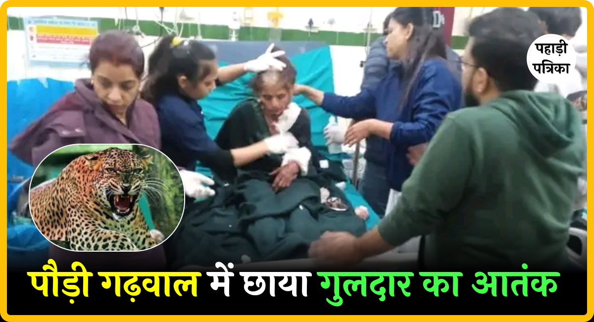 उत्तराखंड में गुलदार का आतंक: कोटी गांव में महिला की मौत, डोभाल ढांढरी में एक घायल; ग्रामीणों में दहशत